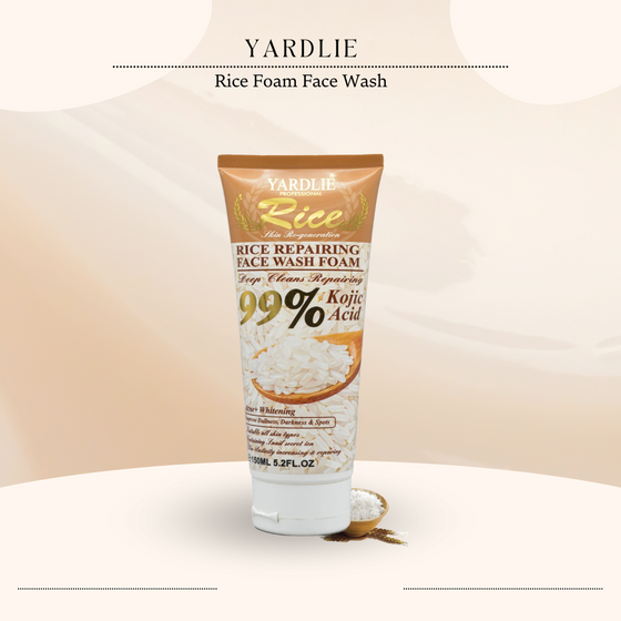 Yardlie Professional Rice Repairing Foam Face Wash 150ml