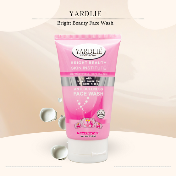 Yardlie Professional Bright Beauty Vitamin B3 Face Wash 120ml
