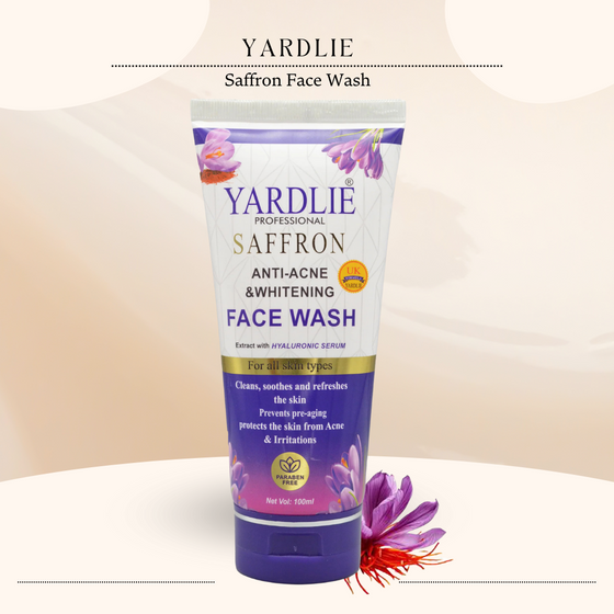 Yardlie Professional Saffron Face Wash 100ml