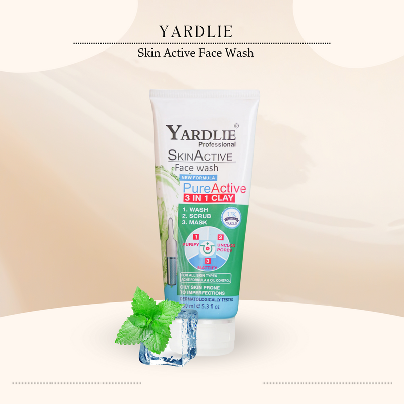 Yardlie Professional Skin Active Face Wash 120ml