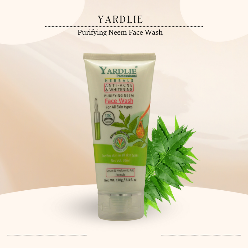 Yardlie Professional Purifying Neem Face Wash 150ml