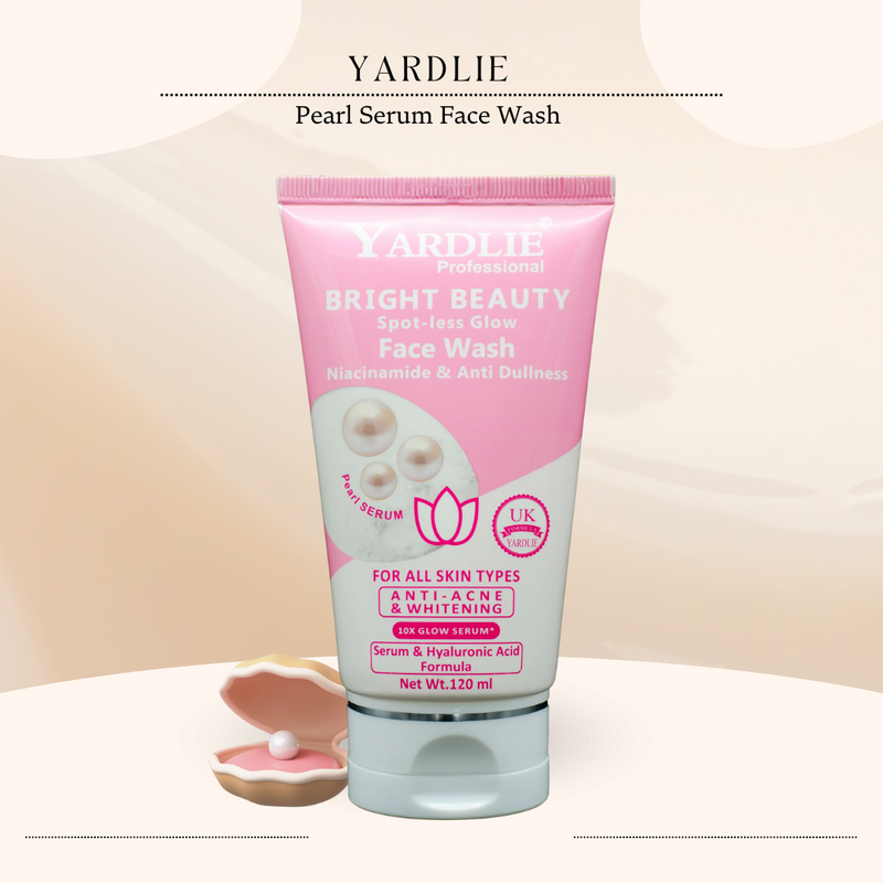 Yardlie Bright Beauty Pearl Serum Face Wash 120ml