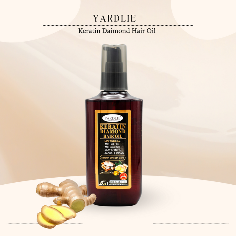 Yardlie Professional Keratin Diamond Hair Oil 120ml