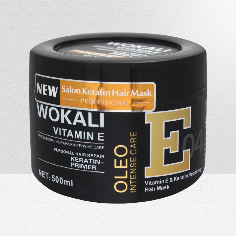 Wokali VItamin E & Keratin Repairing Hair Mask ( original )