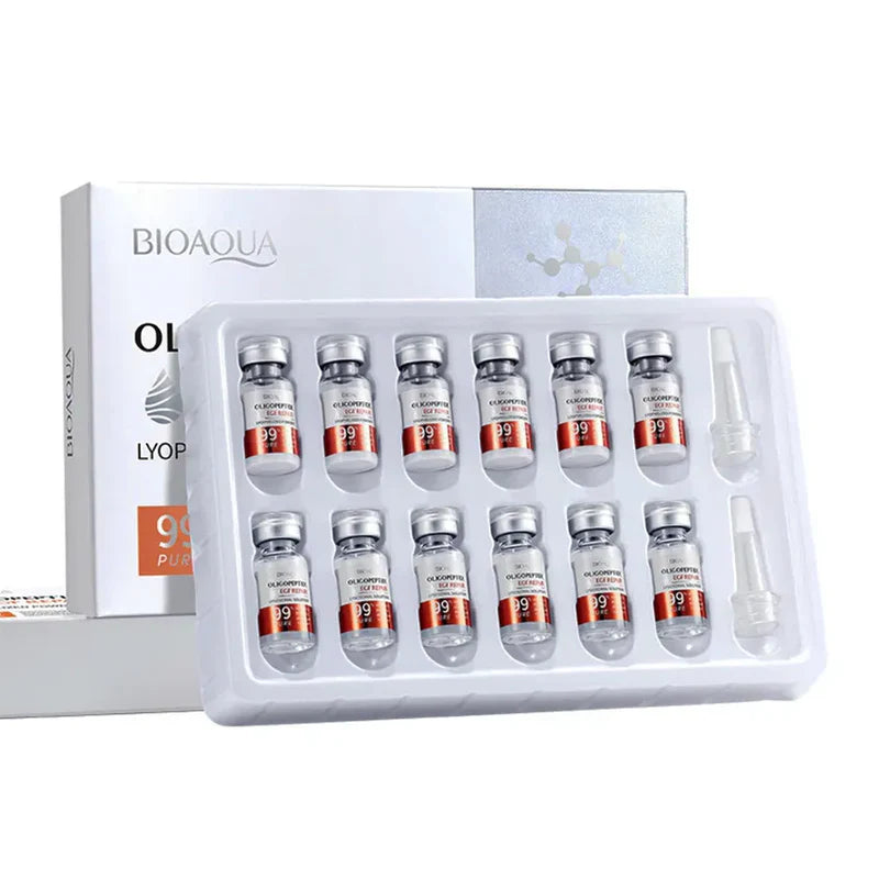 BIOAQUA OLIGOPEPTIDE EGF REPAIR Lyophilized Anti Wrinkle Powder Set ...