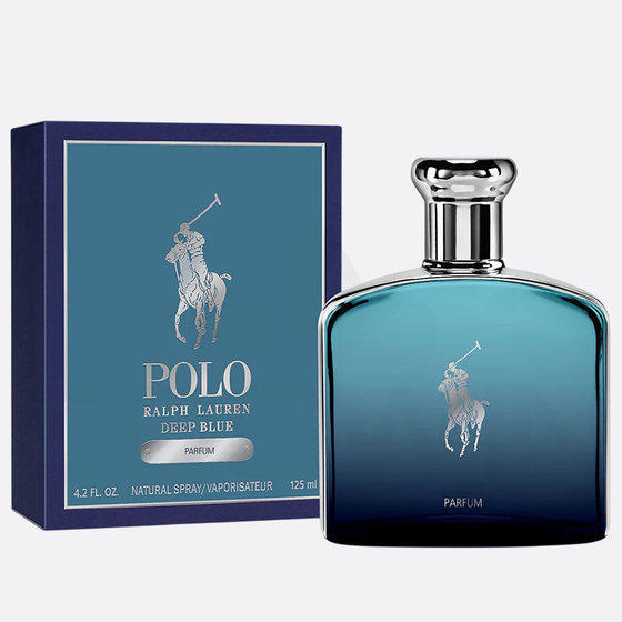 RALPH LAUREN POLO BLUE DEEP PERFUME 125 ML Eau de Toilette Men Fragrance