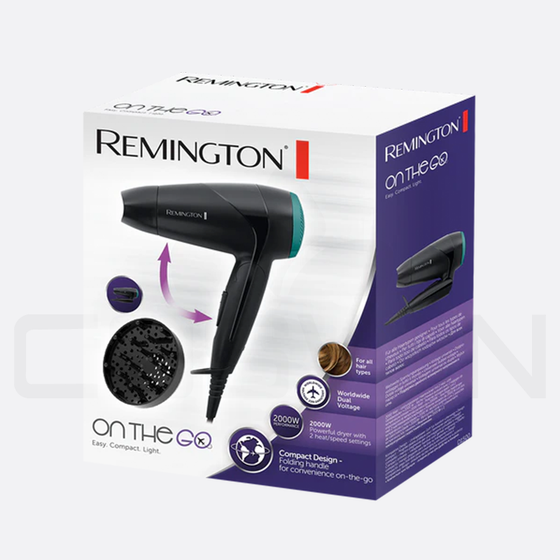 REMINGTON D1500 ON THE GO COMPACT DRYER 2000W