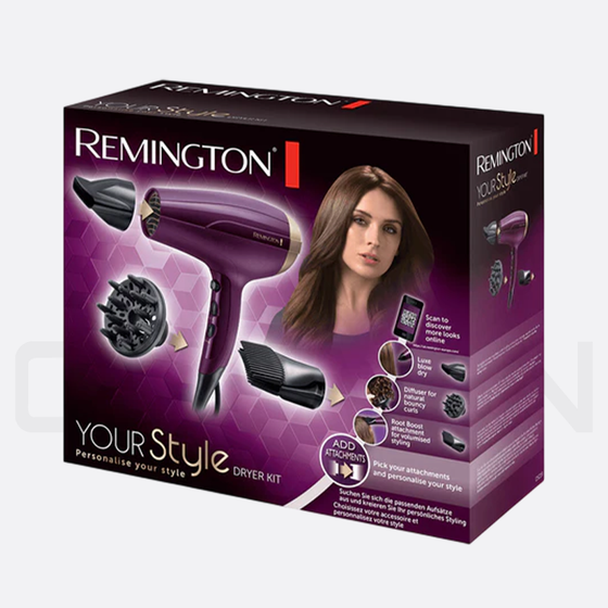 REMINGTON D5219 YOUR STYLE HAIR DRYER KIT