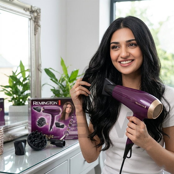 REMINGTON D5219 YOUR STYLE HAIR DRYER KIT
