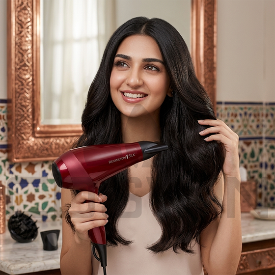 REMINGTON D9096 HAIR DRYER SILK CERAMIC 2400W