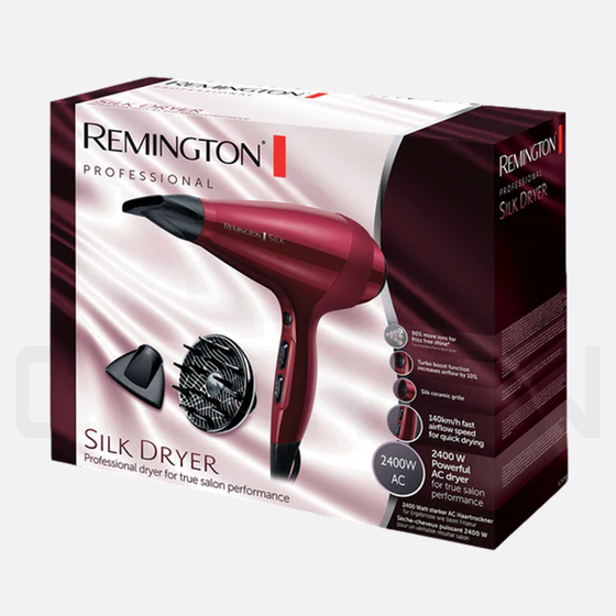 REMINGTON D9096 HAIR DRYER SILK CERAMIC 2400W