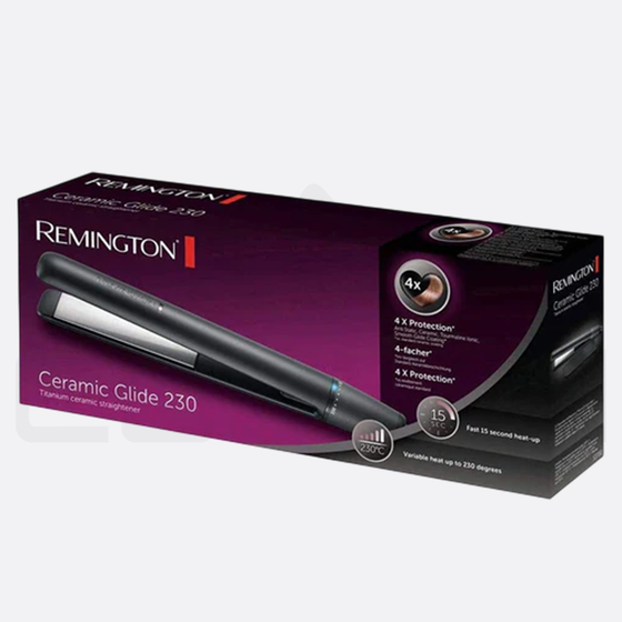 REMINGTON HAIR STRAIGHTENER CERAMIC GLIDE 230 S3700