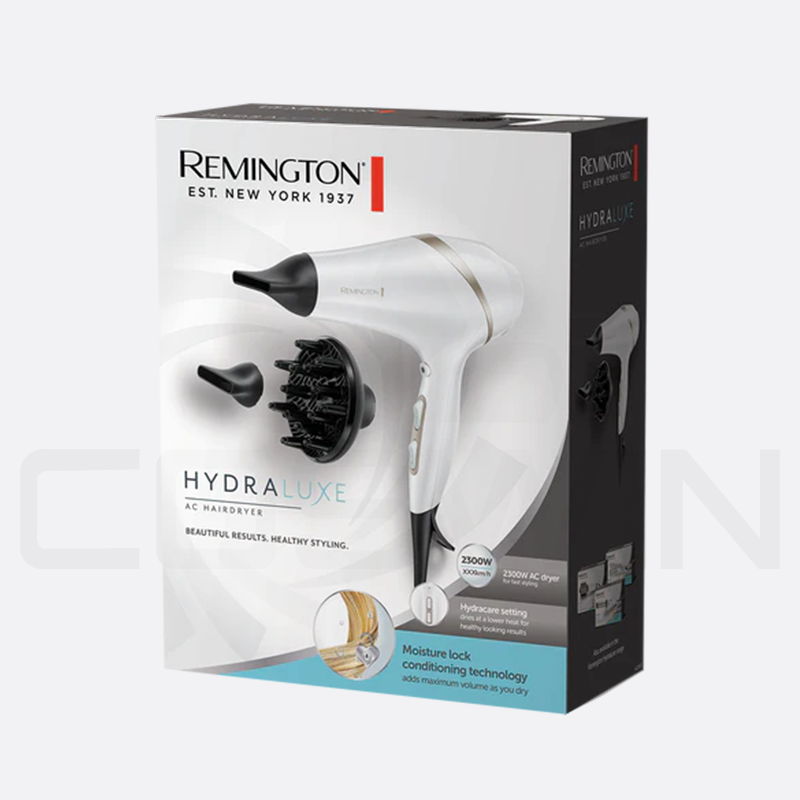 REMINGTON HYDRALUXE HAIR DRYER WITH MOISTURE AC8901