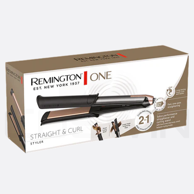 REMINGTON ONE STRAIGHT & CURL STYLER S6077