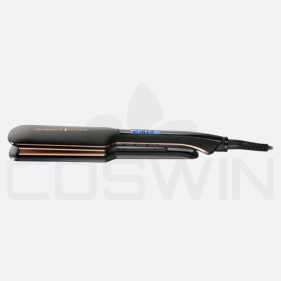 REMINGTON PROLUXE MIDNIGHT WIDE PLATE HAIR STRAIGHTENER S9150B