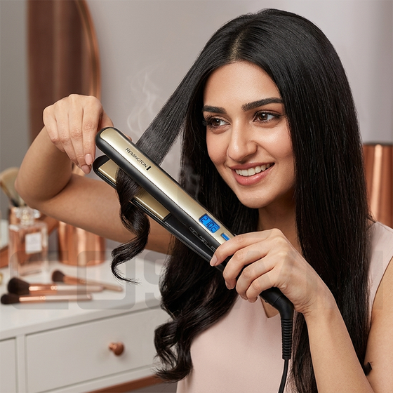 REMINGTON S6500 HAIR STRAIGHTENER SLEEK & CURL
