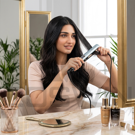 REMINGTON SHINE THERAPY PRO S9300 HAIR STRAIGHTENER