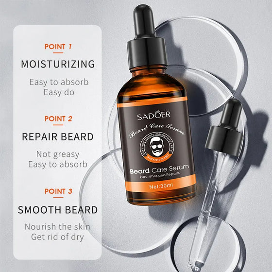 SADOER Beard Growth Essential Oil Serum