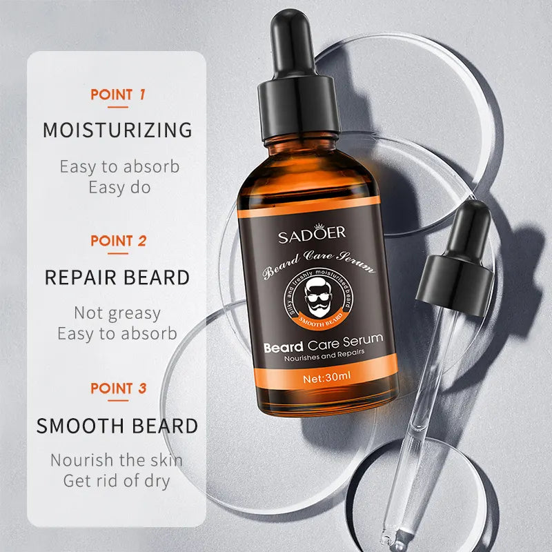 SADOER Beard Growth Essential Oil Serum