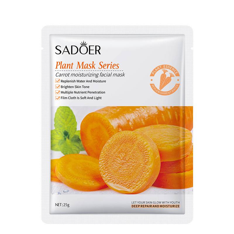 SADOER Carrot Moisturizing Face Sheet Mask