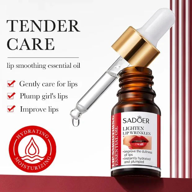 SADOER Refreshing Nourish Lip Balm Moisturizing Lip Care Essential Lip Oil