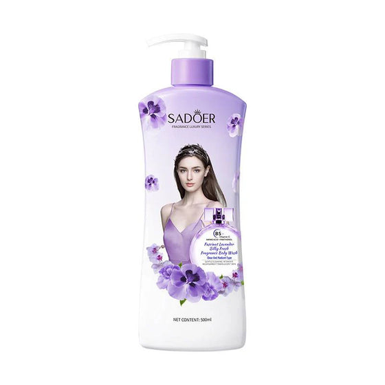 Sadoer Fragrance Luxury Series Lavender Silky Fresh Body Wash