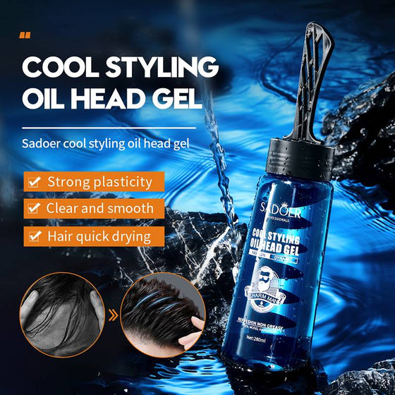 Sadoer Cool Styling Oil Head Men Hair Styling Gel