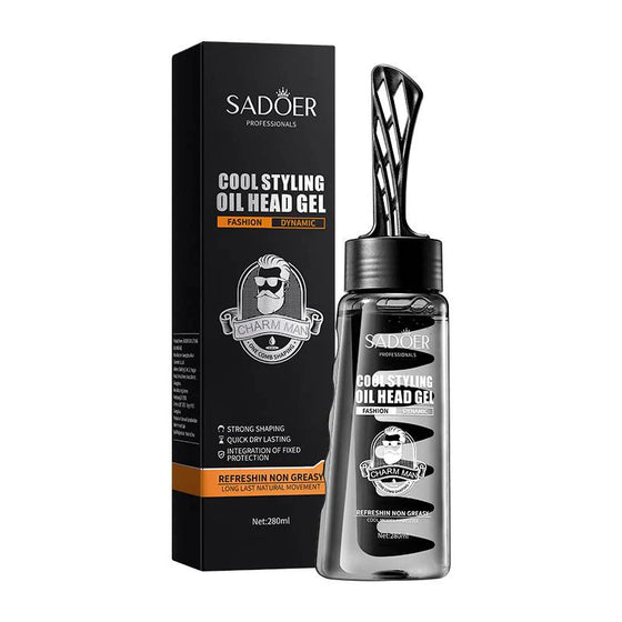 Sadoer Cool Styling Oil Head Men Hair Styling Gel