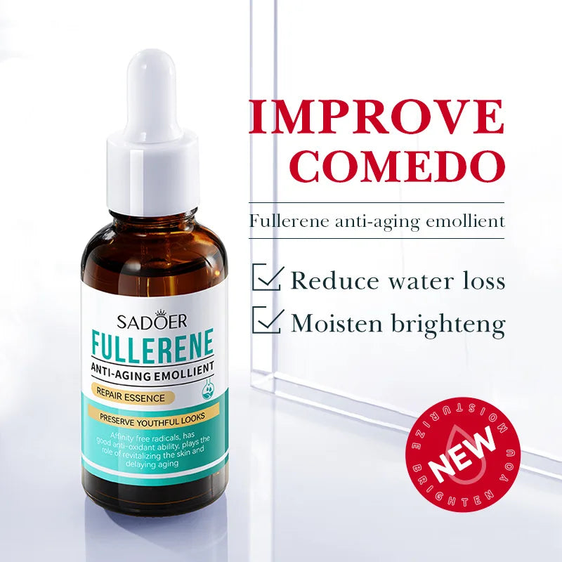 Sadoer Fullerene Anti Aging Rejuvenate Repair Essence Serum