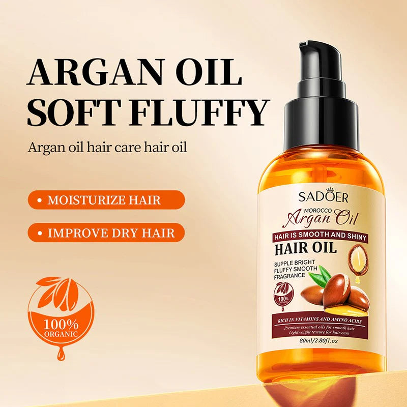 Sadoer Morocco Argan Oil Hair Care Hair Oil