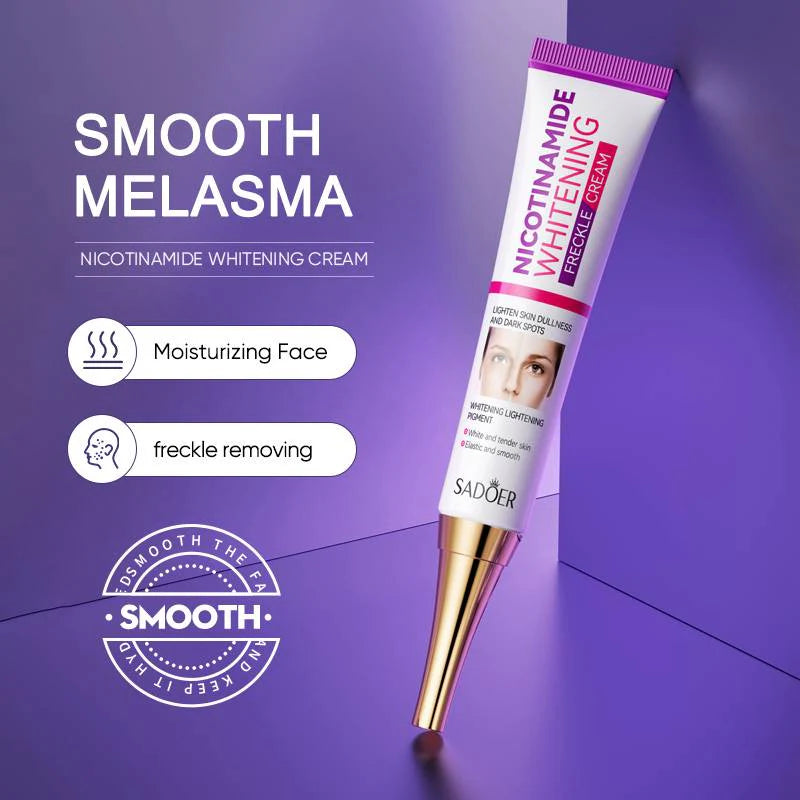 Sadoer Nicotinamide Whitening Lightening Spots Freckle Face Cream