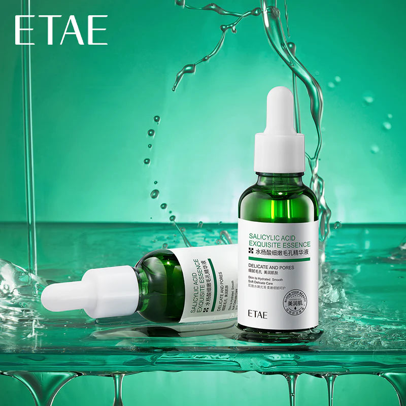 ETAE Venzen Salicylic Acid Essence Acid Pore Moisturizing Face Serum