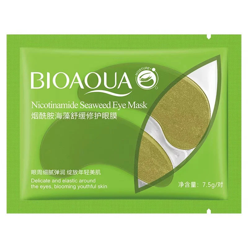 BIOAQUA Nicotinamide Seaweed Eye Sheet Mask