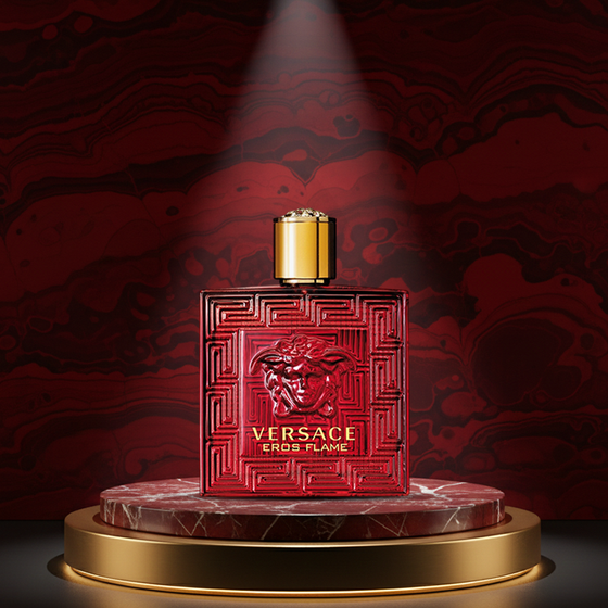 VERSACE EROS FLAMME 100 ML Eau De Toilette Men Fragrance