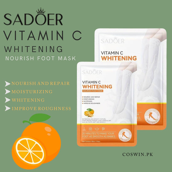 Sadoer Vitamin C Whitening Nourish Foot Mask