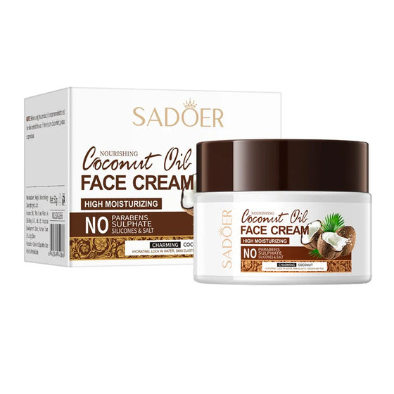 SADOER Nourishing Coconut Oil Moisturizing Face Cream