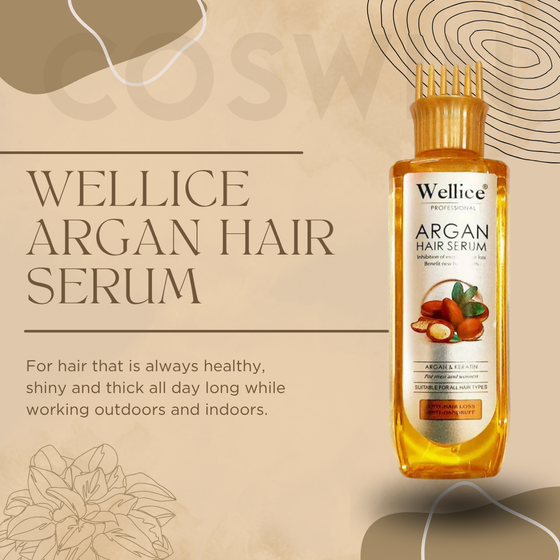 Wellice Argan Hair Restore Hair Serum