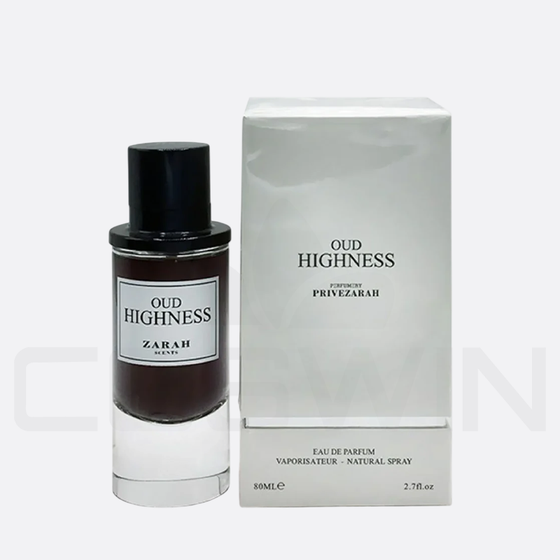 ZARAH OUD HIGHNESS EDP 80 ML Eau De Parfum Men Fragrance