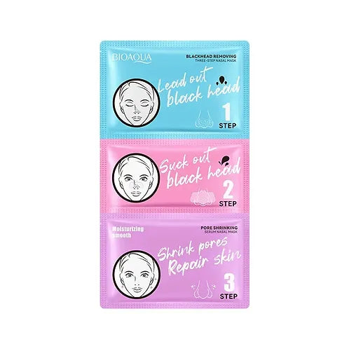 BIOAQUA Blackhead Remover 3 Steps Sachet BQY00911