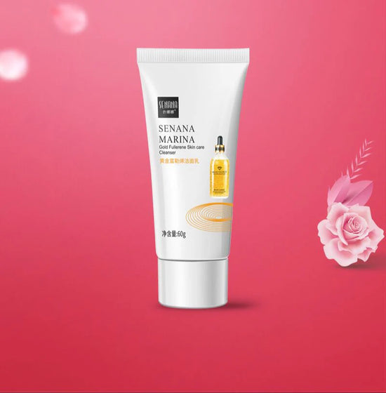 SENANA Marina Gold Fullerene Skin Care Facial Cleanser 60g