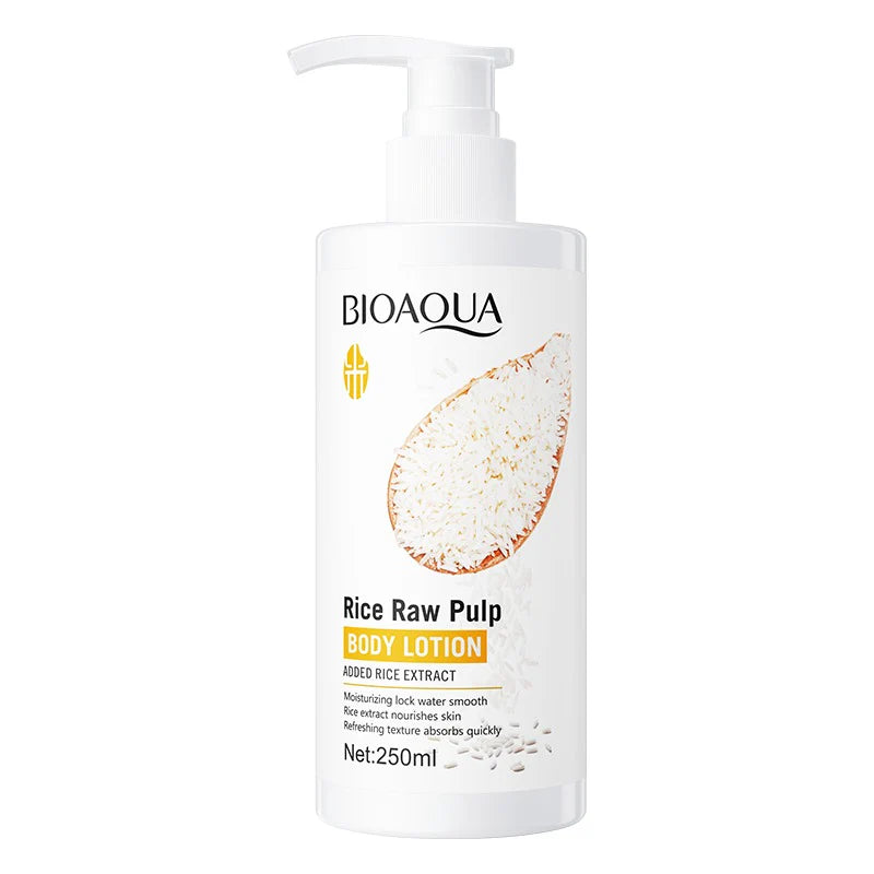 BIOAQUA Rice Raw Pulp Moisturizing Body Lotion 250ml