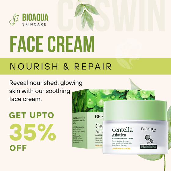 BIOAQUA Centella Asiatica Nourish Repair Face Cream