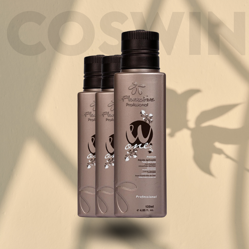 NanoPlastia W ONE One-Step System Hair Straightening Treatment Protein Premium 120ML