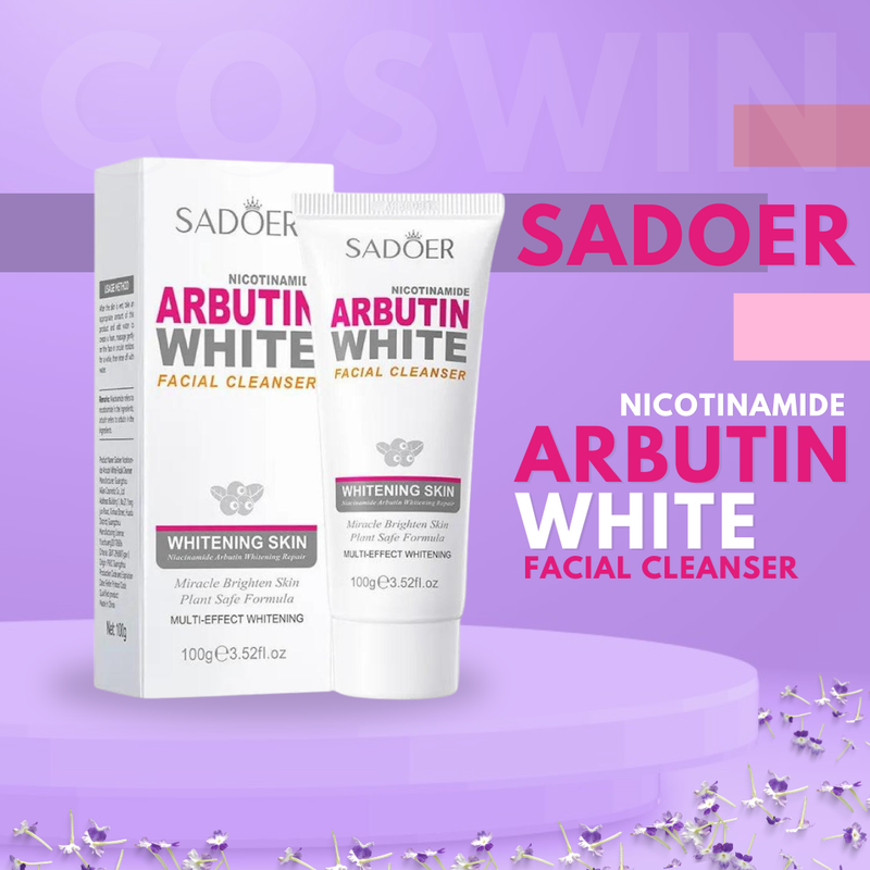 SADOER Nicotinamide Arbutin White Facial Cleanser