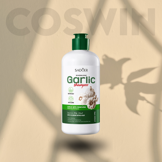 SADOER 99% Natural Extract Garlic Shampoo