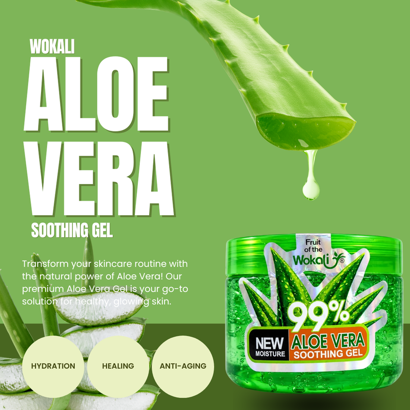 Wokali 99% Aloe Vera Soothing Gel