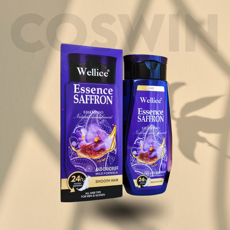 Wellice Essence Saffron Anti-Dandruff Shampoo