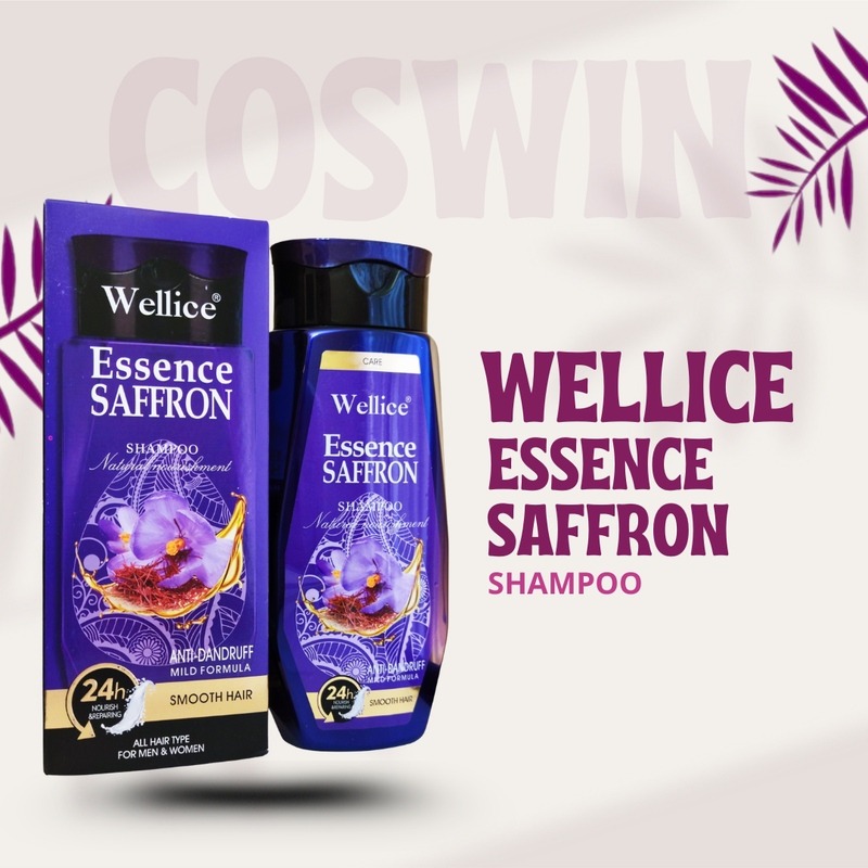 Wellice Essence Saffron Anti-Dandruff Shampoo