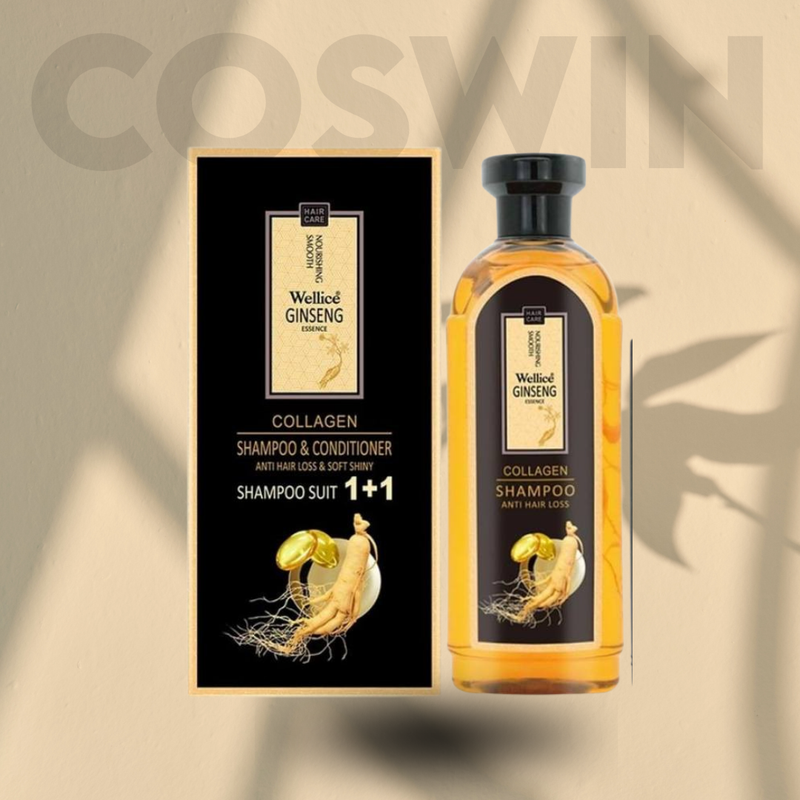 Wellice Professional Ginseng Hair Growth Shampoo