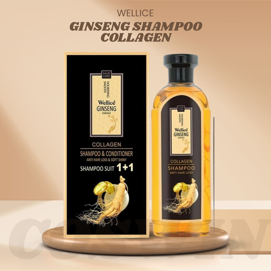 Wellice Professional Ginseng Hair Growth Shampoo